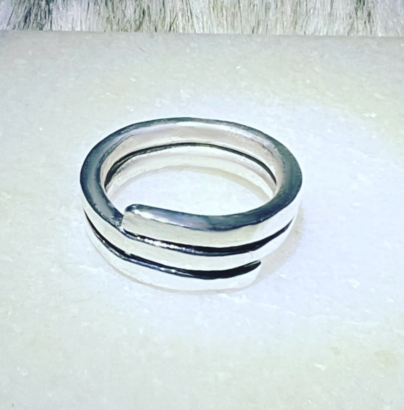 Twist Silver Ring