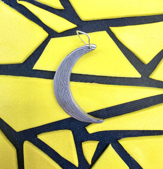 Crescent Moon Celtic Knot Pendant