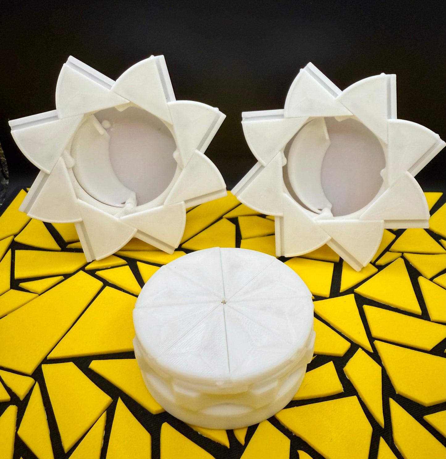 White Sun Nicotine Storage Container