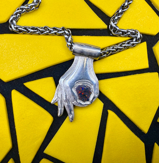 Knock Out Opal Pendant